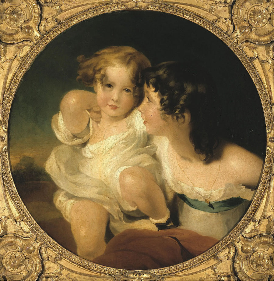 Emily ve Laura-Anne Calmady Portresi - Thomas Lawrence