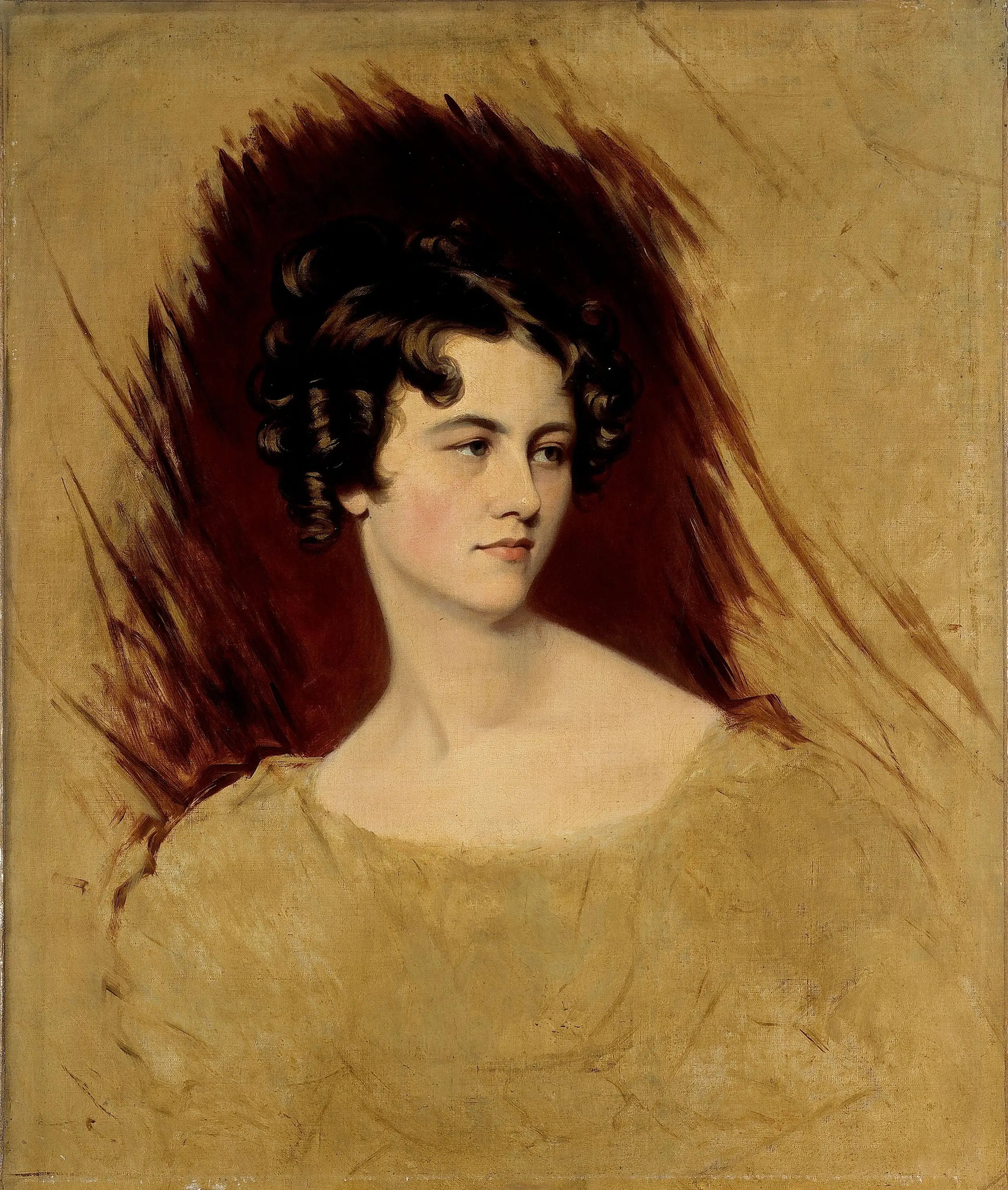 Portrait présomptif de la princesse Clémentine de Metternich - Thomas Lawrence - Alpha Reproduction