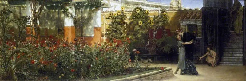 Samimi Bir Karşılama - Lawrence Alma-Tadema