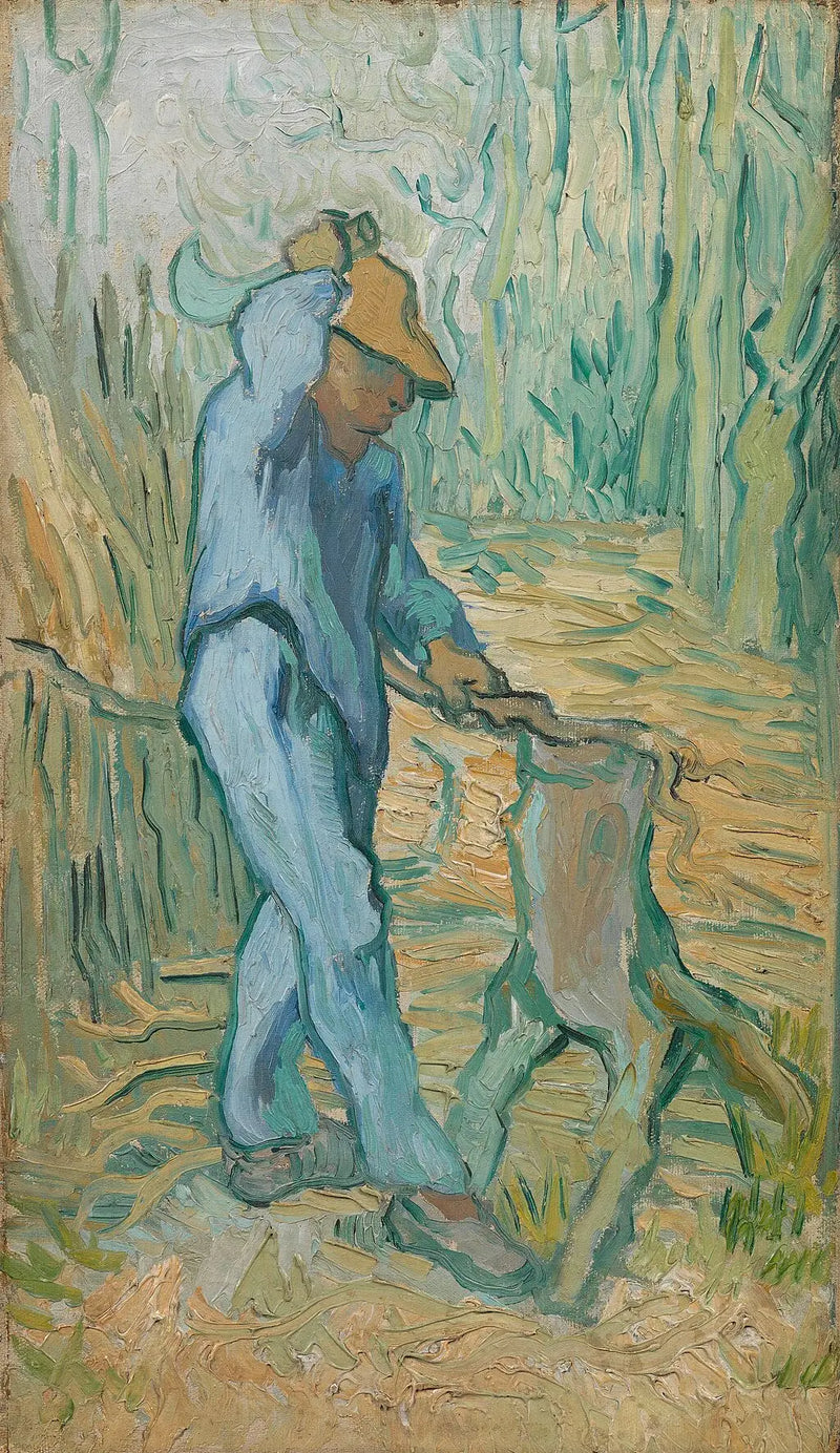 Oduncu (Millet'e göre) - Vincent van Gogh