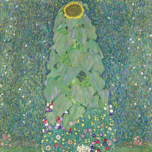 🌻🎨 Ayçiçeği – Gustav Klimt (1907)