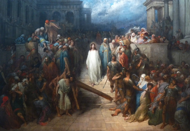 İsa Mahkemeden Ayrılır - Gustave Doré