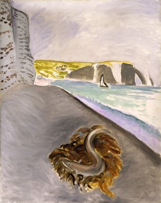 Reproduction du tableau « Le Congrès, Étretat - Henri Matisse » par Alpha Reproduction en peinture à l’huile