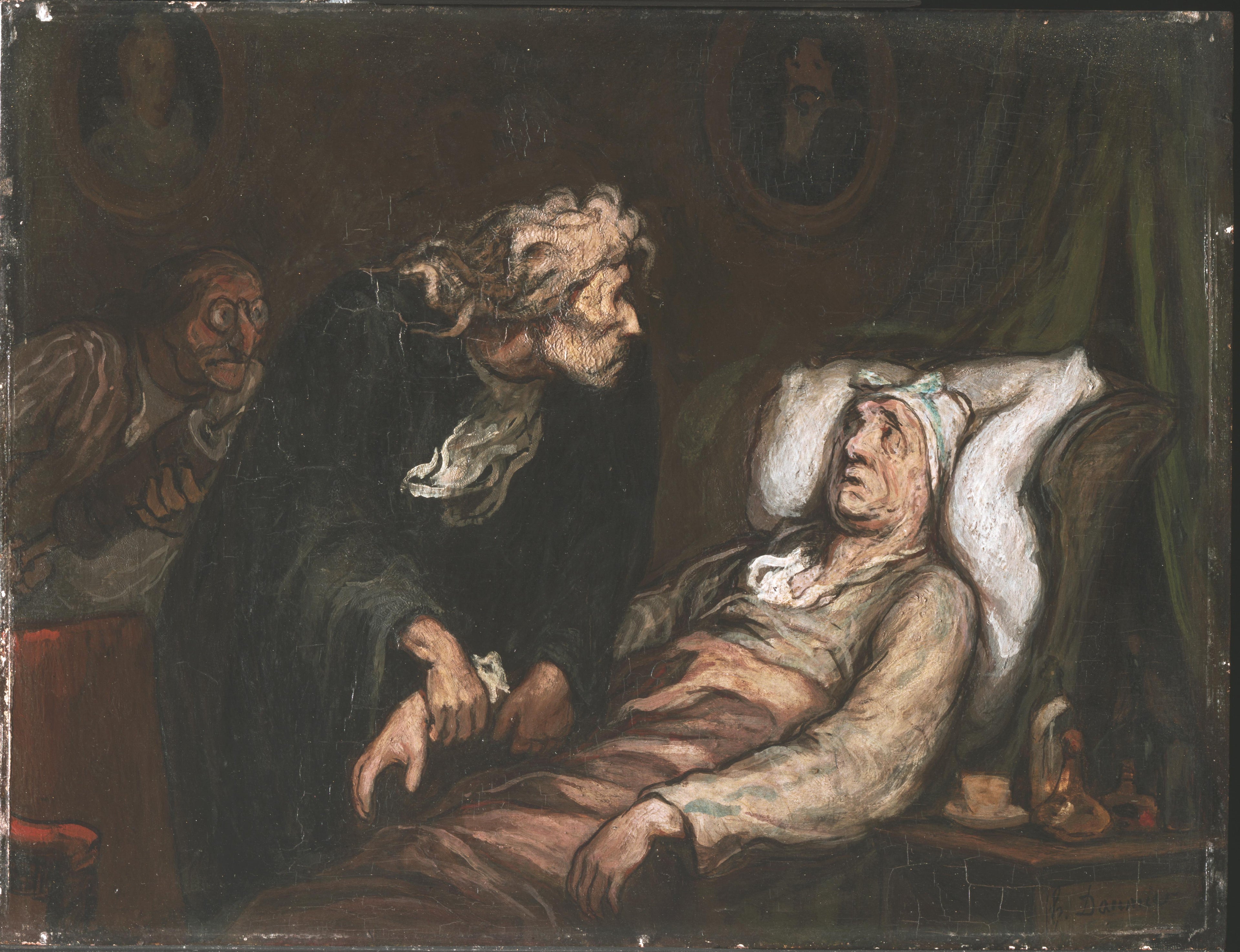 Le Malade imaginaire - Honoré Daumier