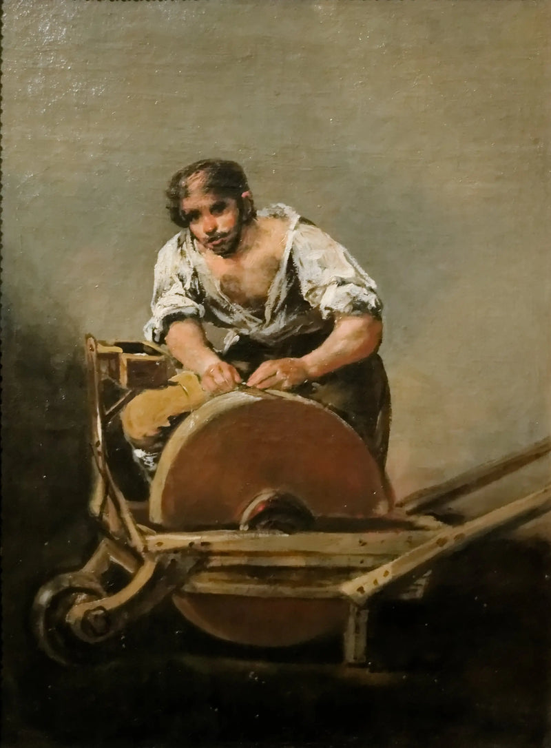 Taşlama Ustası - Francisco de Goya