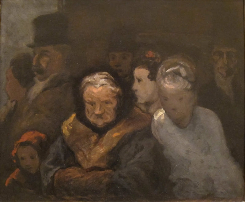 Tiyatrodan Ayrılmak - Honoré Daumier