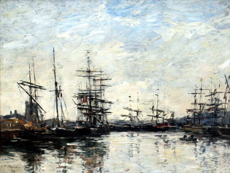 Deauville Limanı - Eugène Boudin
