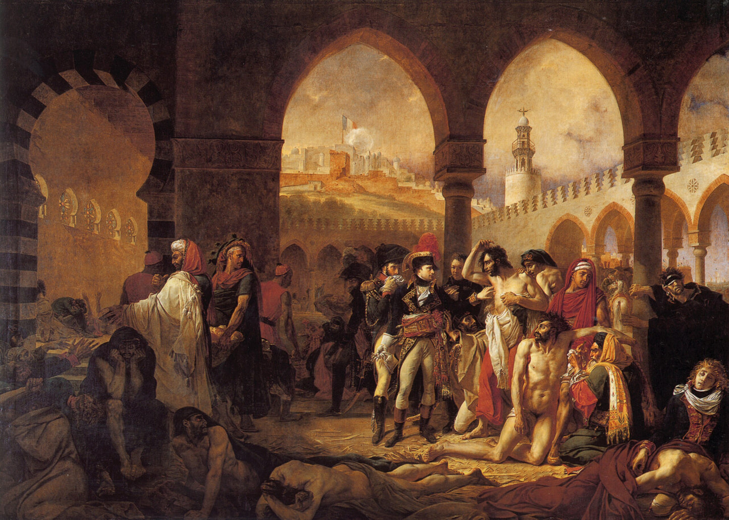 The Plague-Stricken of Jaffa – Antoine-Jean Gros (1804)