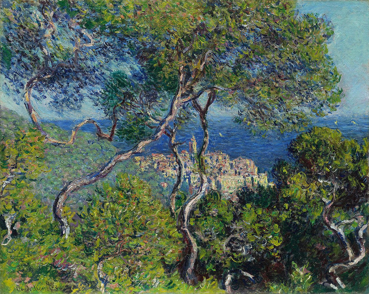 🌴 Bordighera'daki Villalar – Claude Monet (1884)