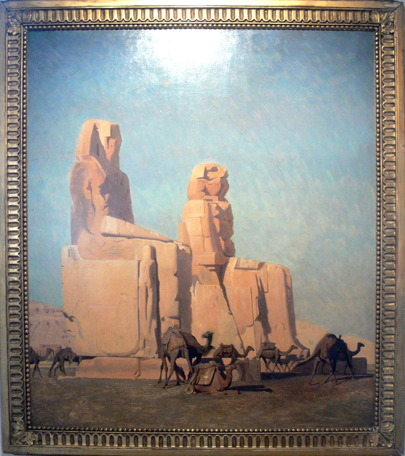 Tebes'in Kolosları, Memnon ve Sesostris - Jean-Léon Gérôme