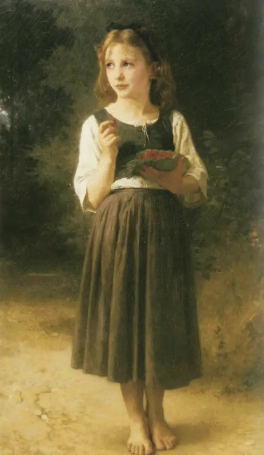 Frambuaz Kızı - Bouguereau