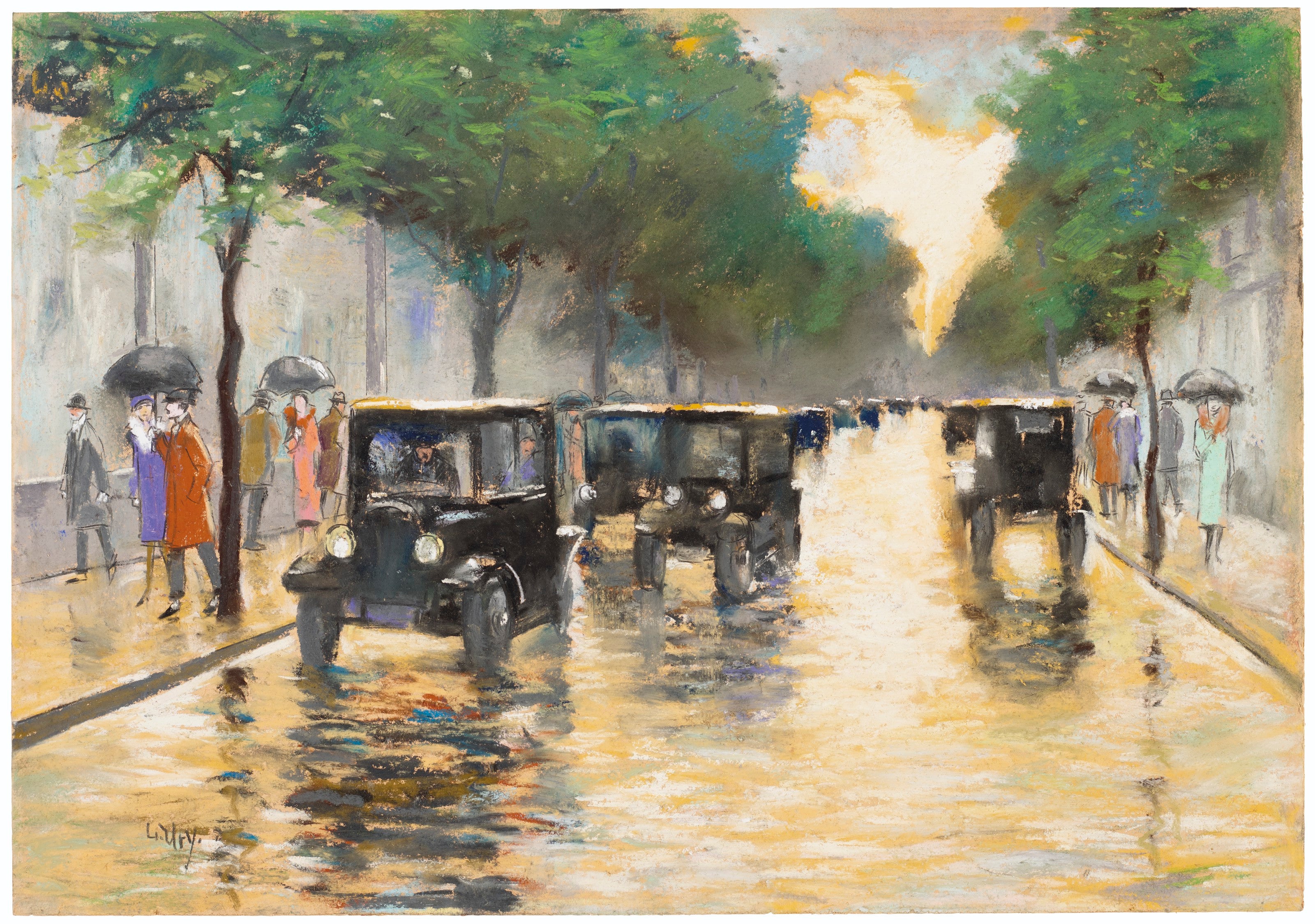 Tiergartenstrasse, Berlin - Lesser Ury