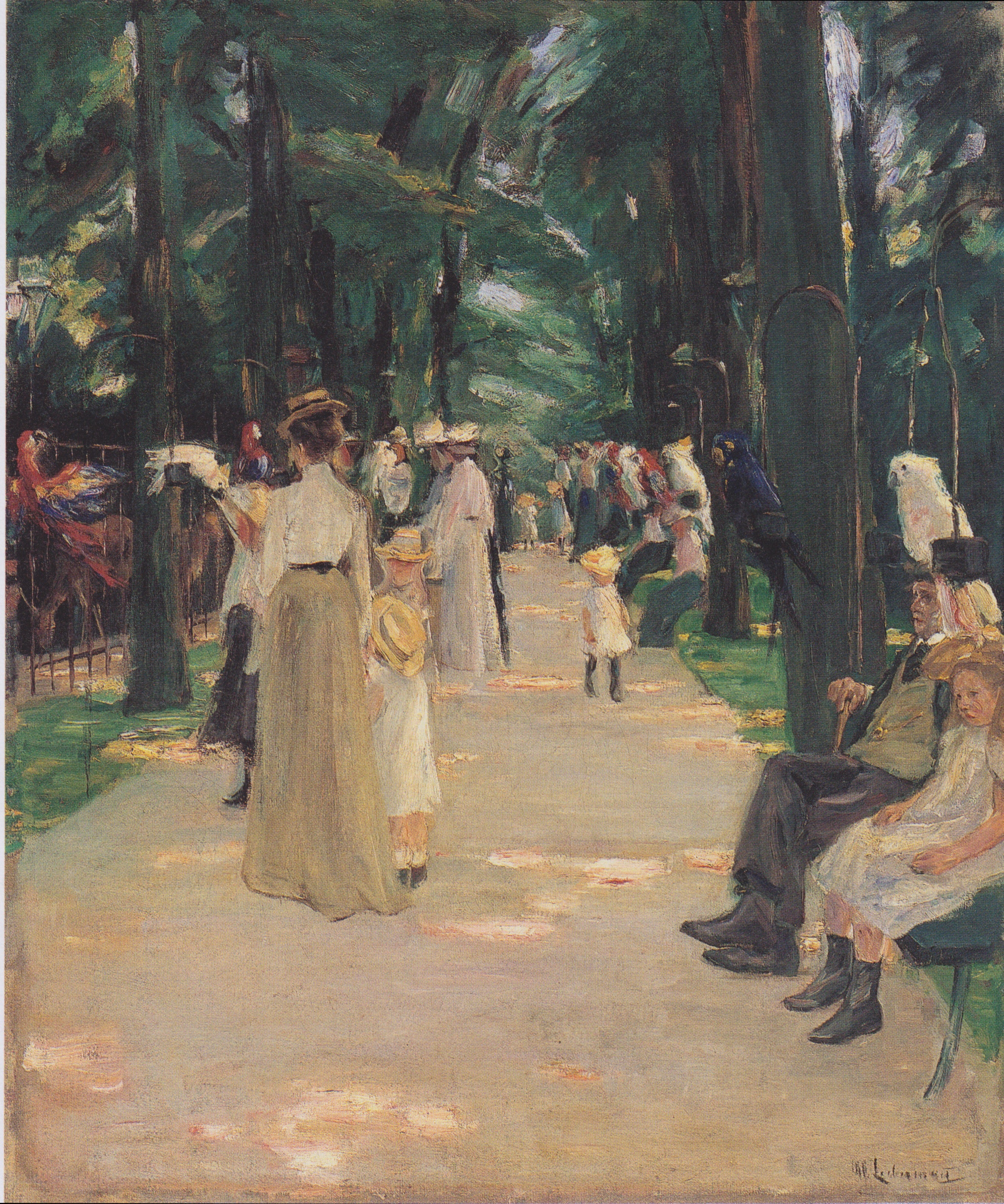 Papağanlar Yolu - Max Liebermann