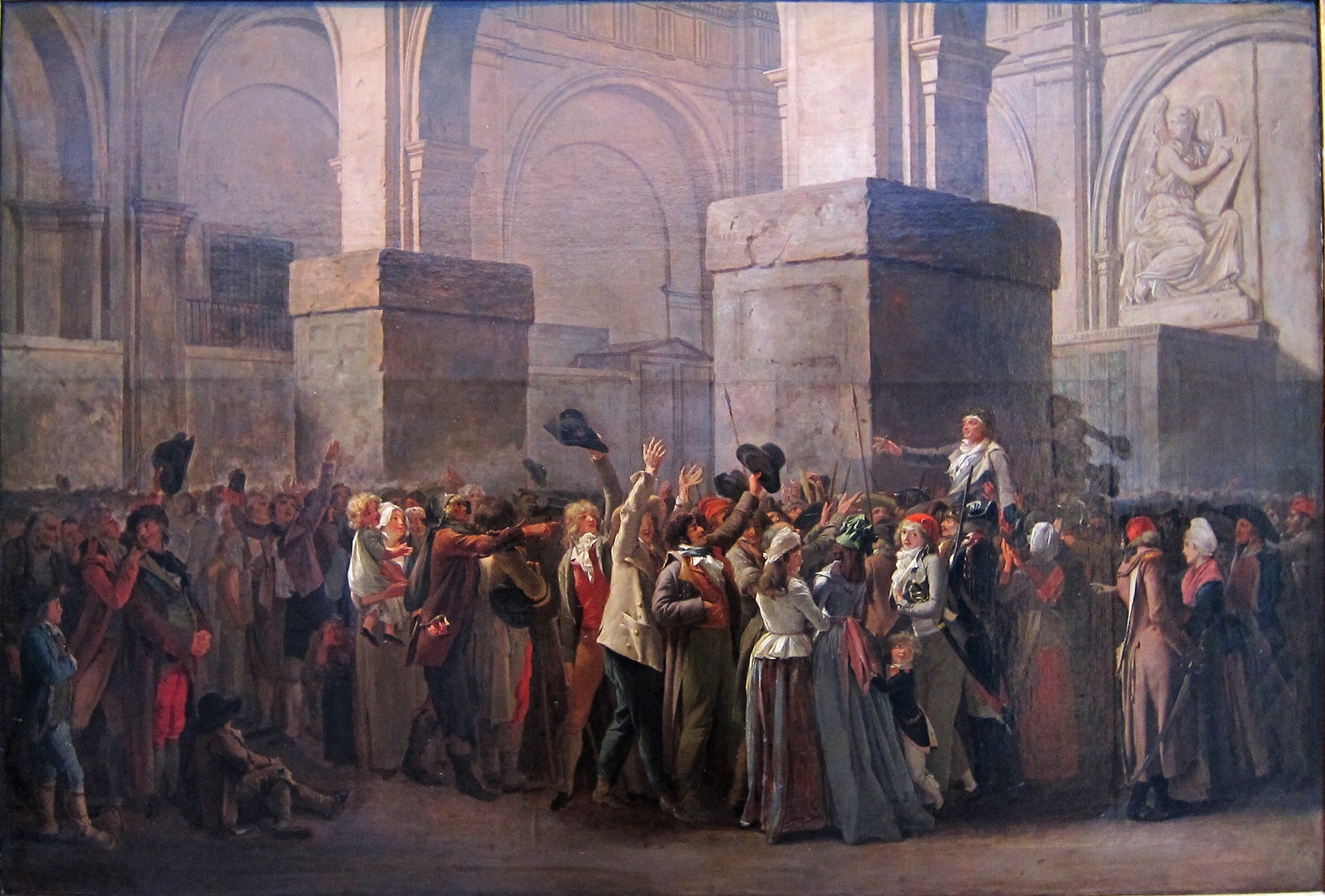 Le triomphe de Marat - Louis-Léopold Boilly