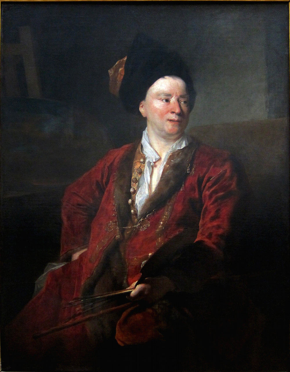 Le peintre Jean-Baptiste Forest - Nicolas de Largillière