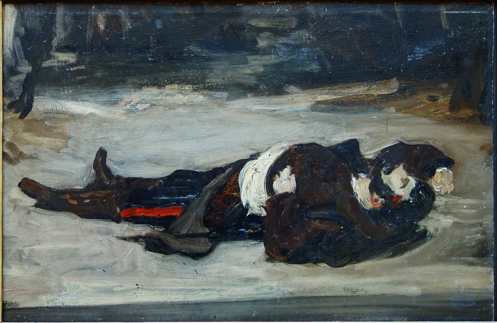 Henri Regnault mort sur le champ de bataille - Carolus-Duran