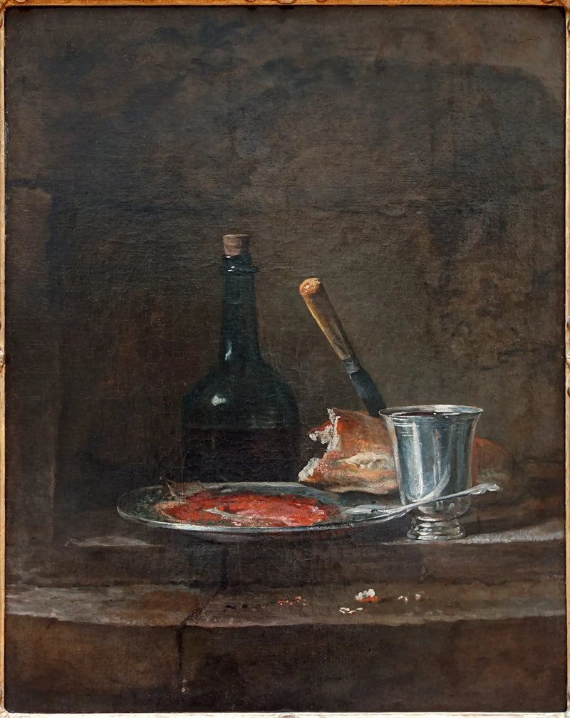 Bir Öğle Yemeğinin Hazırlıkları - Jean Simeón Chardin
