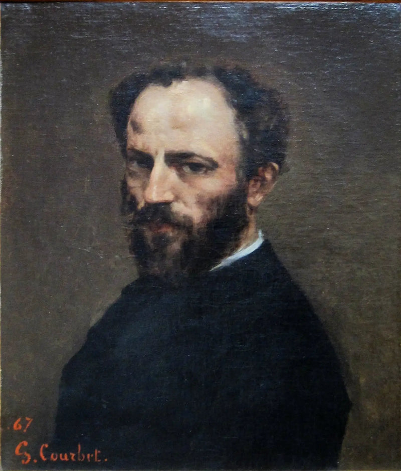 Amand Gautier (1825-1894) Portresi, Ressam - Gustave Courbet