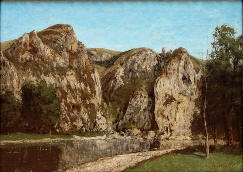 Freyr'deki Meuse - Gustave Courbet