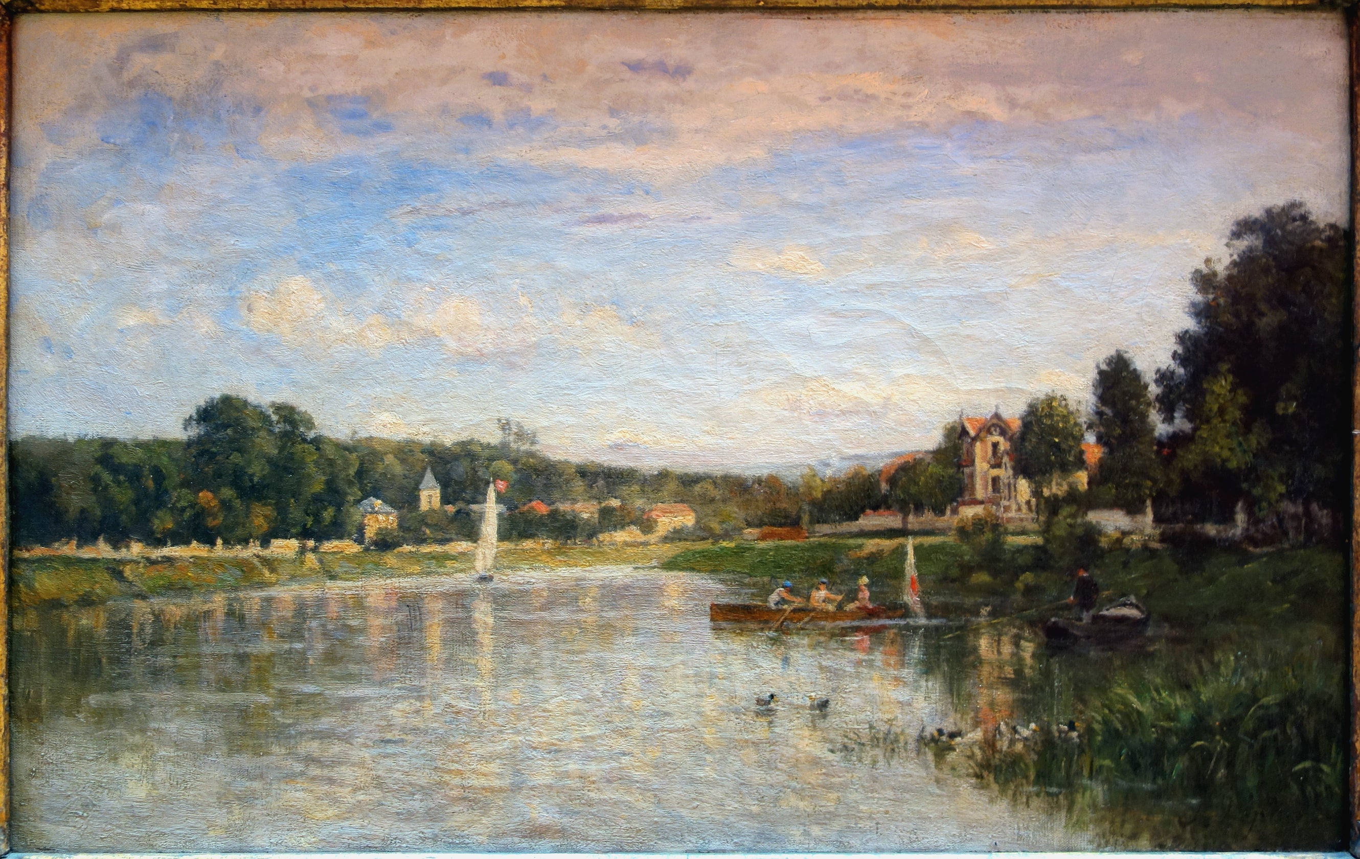 Vue de Brie-sur-Marne - Stanislas Lépine