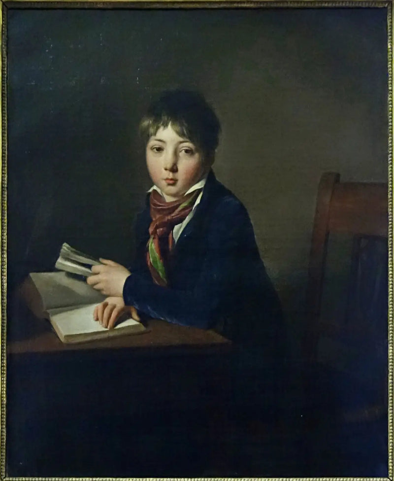Julien Boilly, çocuk portresi - Louis-Léopold Boilly