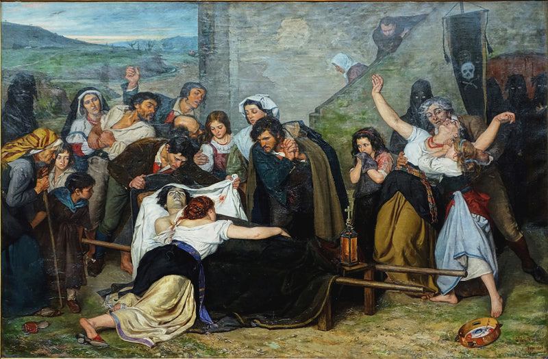 L'assassiné. Souvenir de la campagne romaine - Carolus-Duran