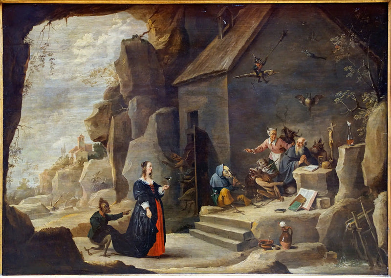 Aziz Antonius'un Günahkâr İsteği - David Teniers genç