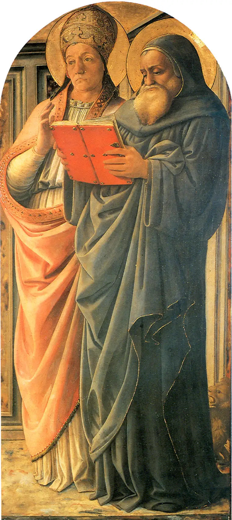 Gregory ve Jerome, Kilise Doktorları - Fra Filippo Lippi