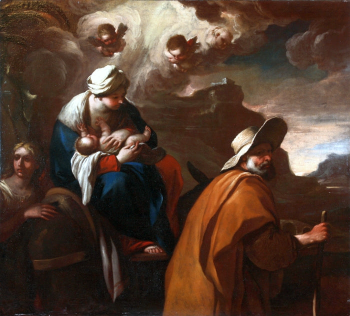 La fuite en Égypte - Johann Liss