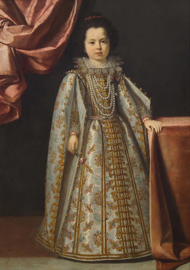 Vittoria della Rovere Portresi (1622-1694) 4 veya 5 yaşında - Lorenzo Lippi