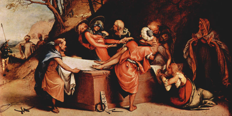 İsa'nın Mezarına Koyuluşu (Lotto) - Lorenzo Lotto