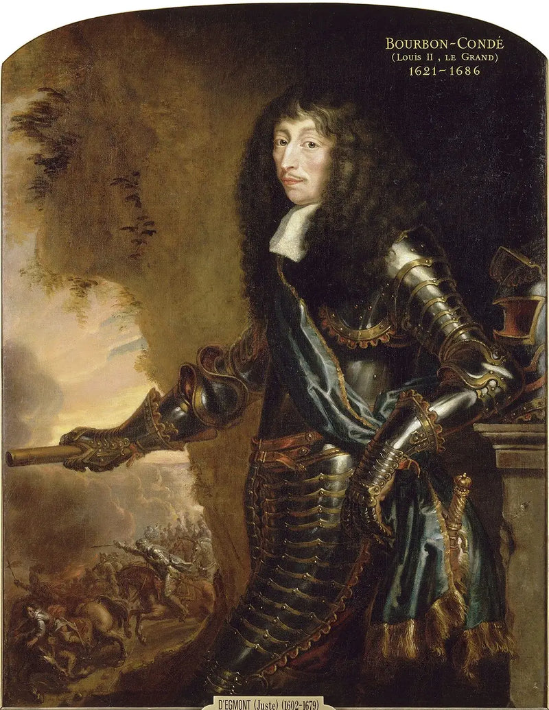 Bourbon Prensi Louis II Portresi, Büyük Condé lakabıyla anılan - Juste d'Egmont