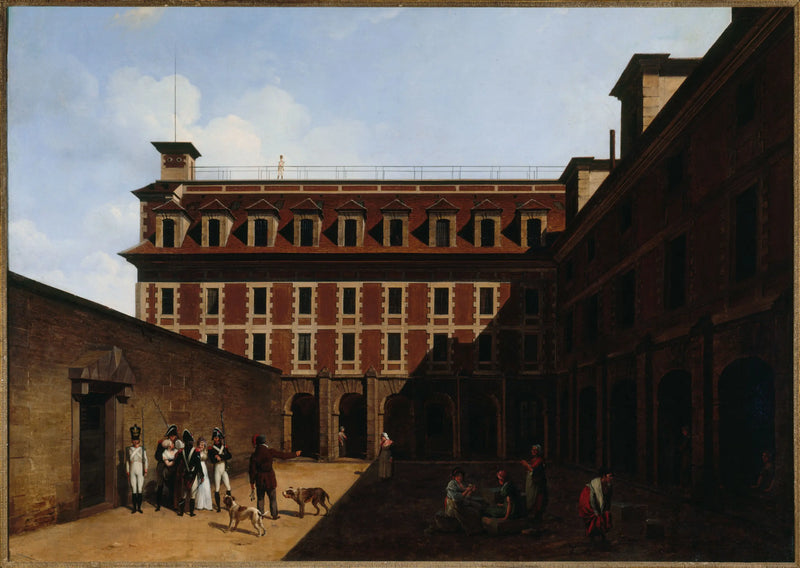 Madelonnettes Hapishanesi, Fontaines Caddesi - Louis-Léopold Boilly
