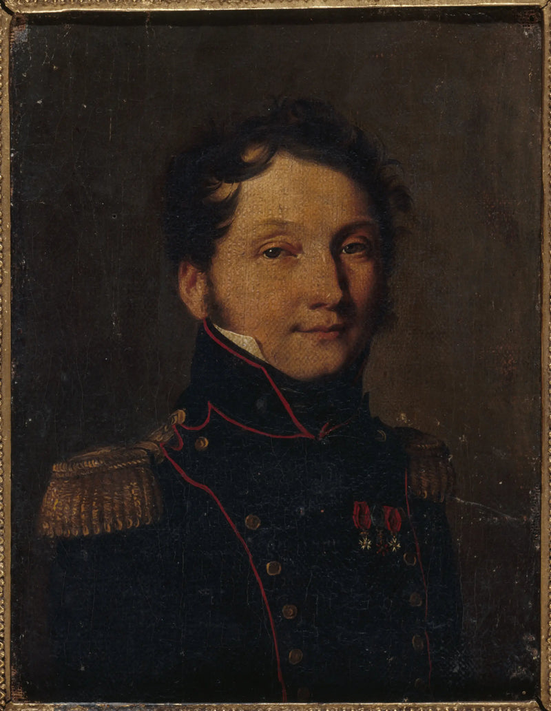 Kaptan Jules Raulin'in Portresi - Louis-Léopold Boilly