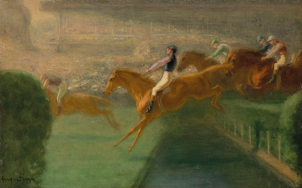 Saut d’obstacle - Louis Anquetin - Alpha Reproduction