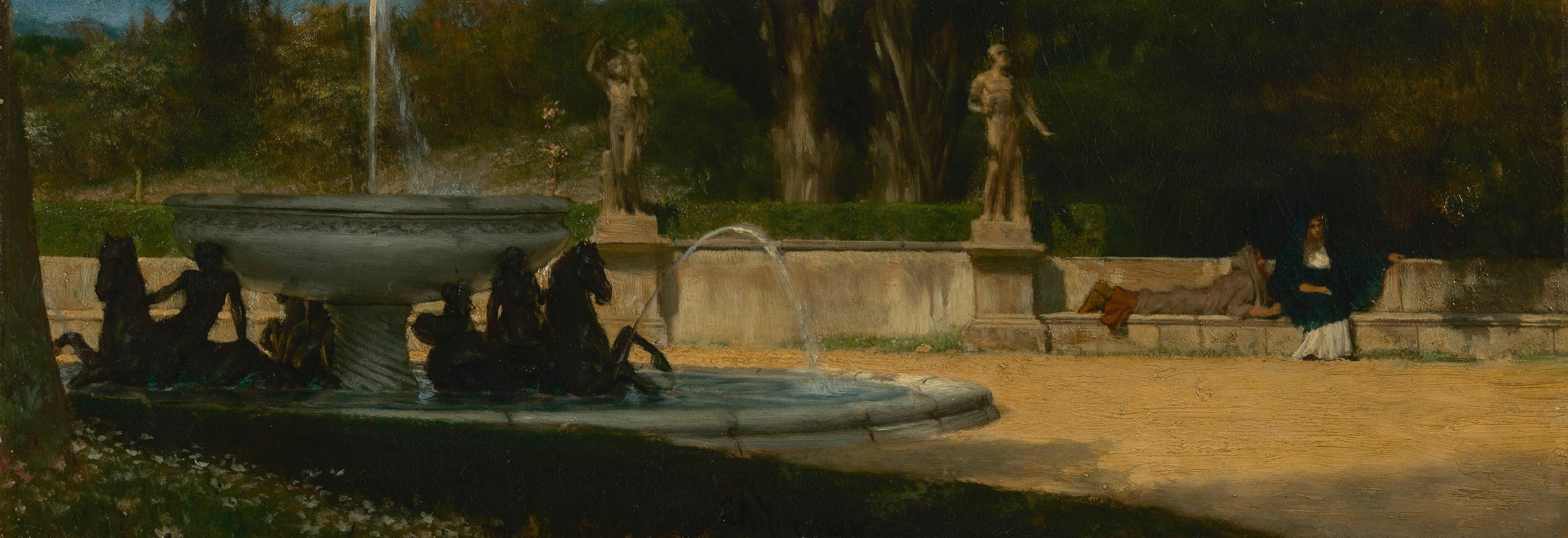 jardins romains - Lawrence Alma-Tadema