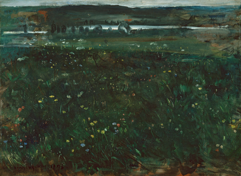 Bei Unterschäftlarn an der Isar - Lovis Corinth