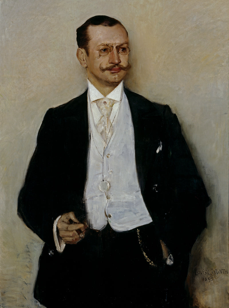 L'artiste Carl Strathmann - Lovis Corinth