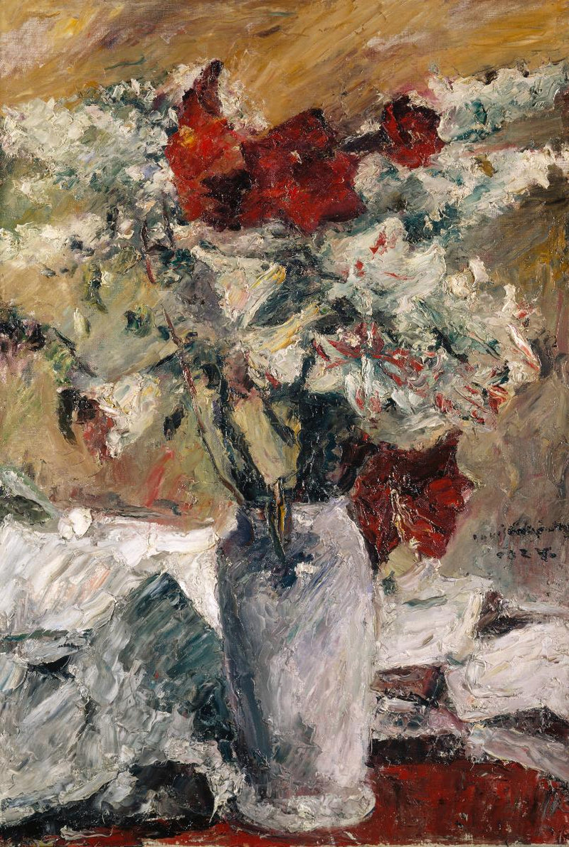 Flieder und Amaryllis - Lovis Corinth