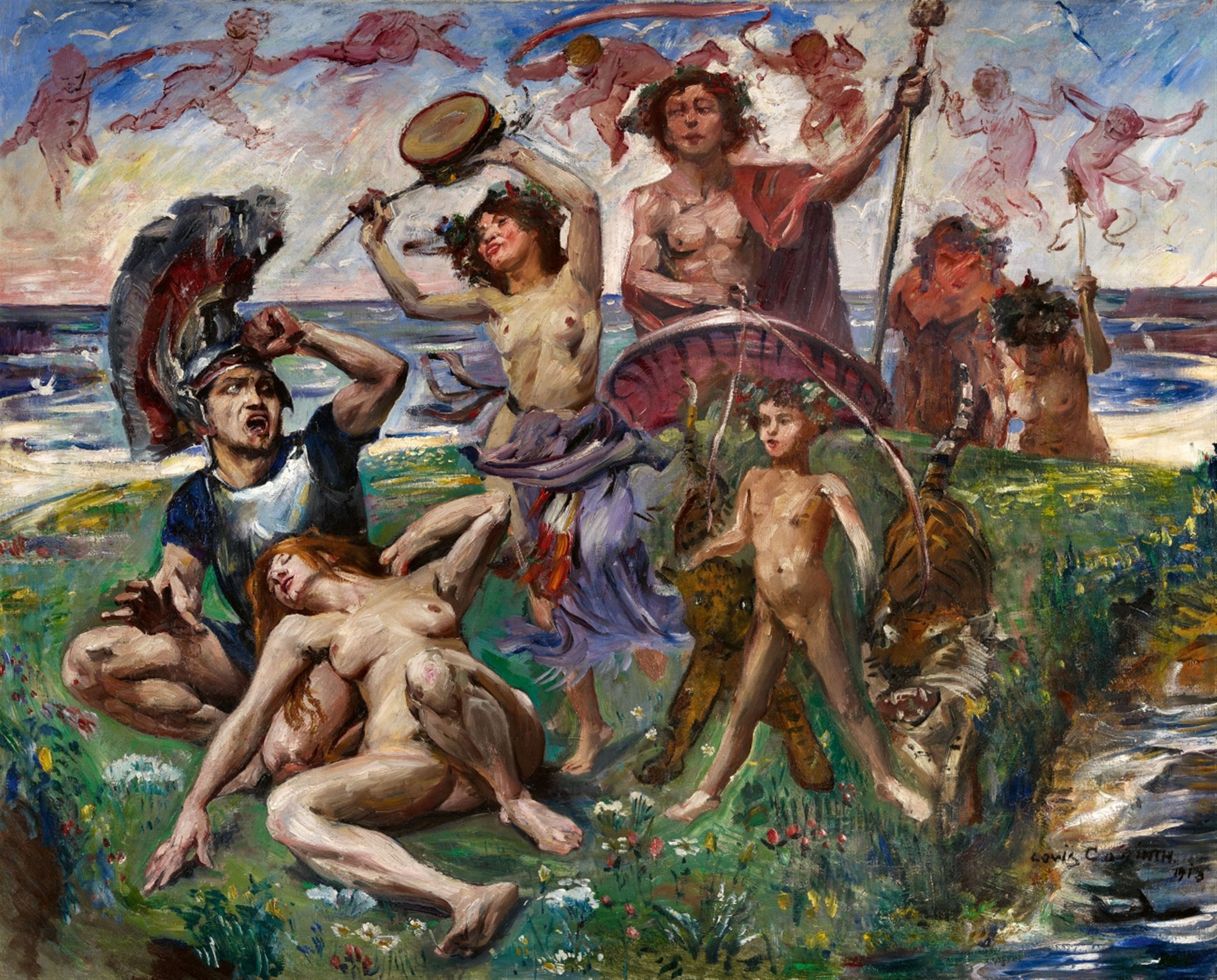 Ariane sur Naxos - Lovis Corinth