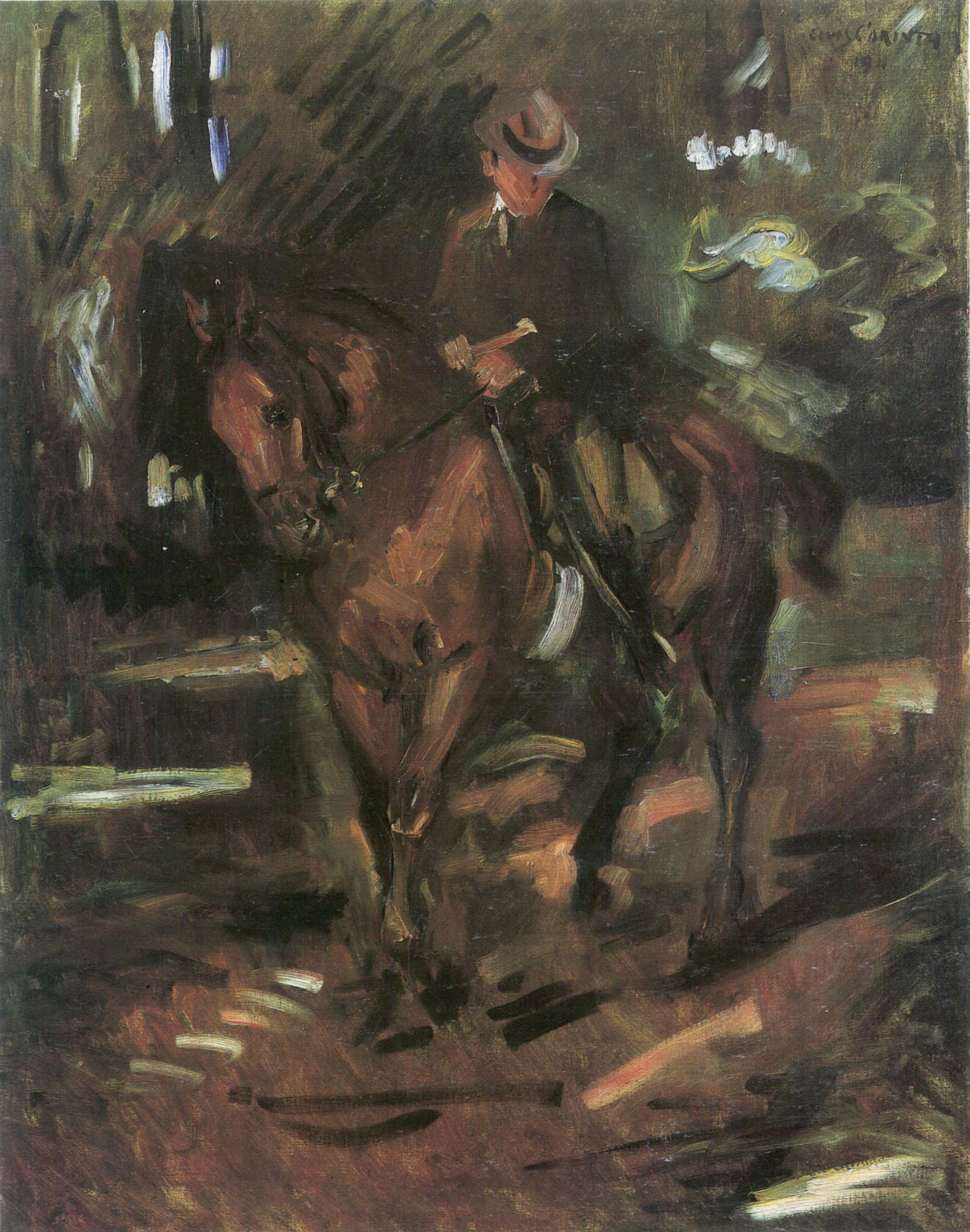Der Morgenritt - Lovis Corinth