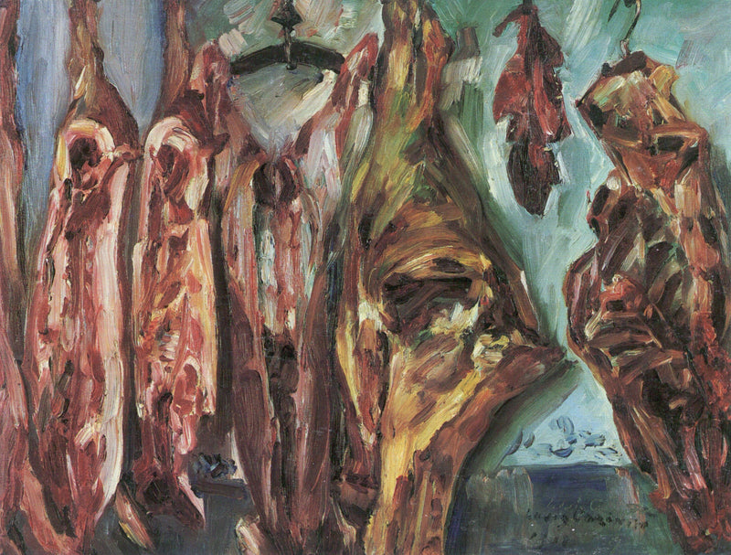 Fleischerladen - Lovis Corinth