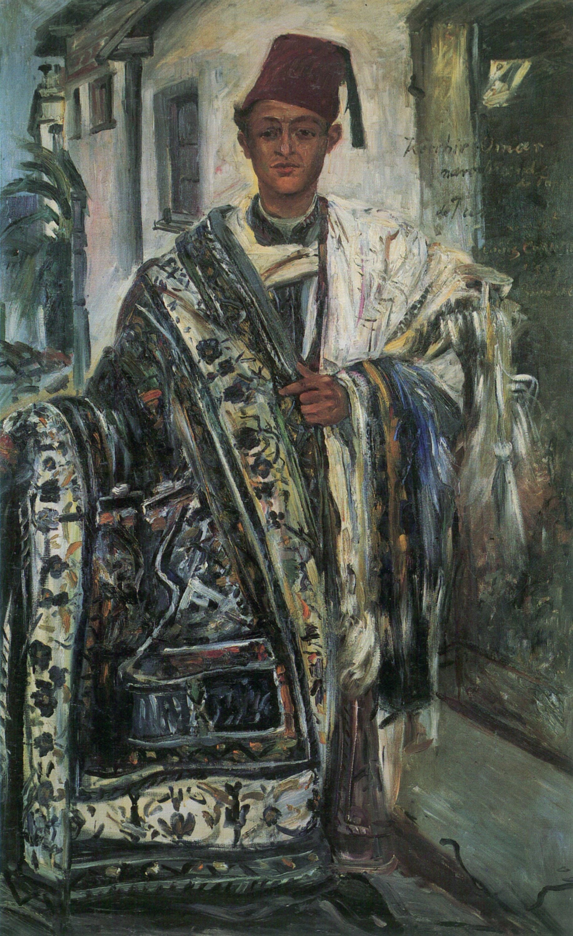 Orientalischer Teppichhändler - Lovis Corinth