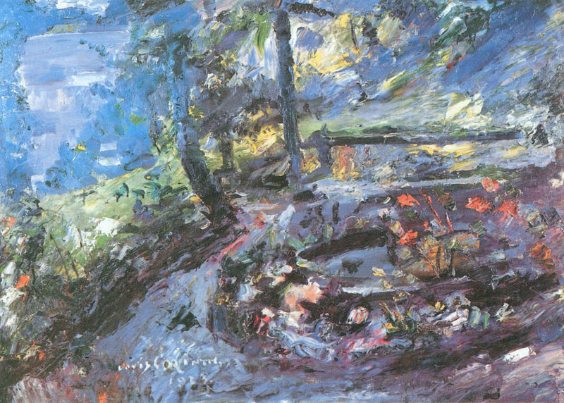 Regenstimmung am Walchensee - Lovis Corinth