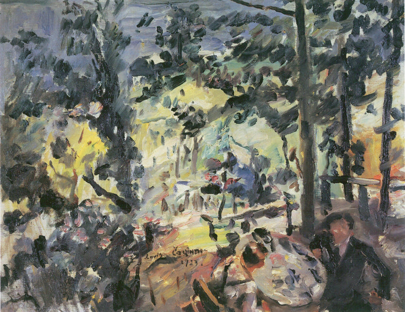 Wachensee, auf der Terrasse - Lovis Corinth
