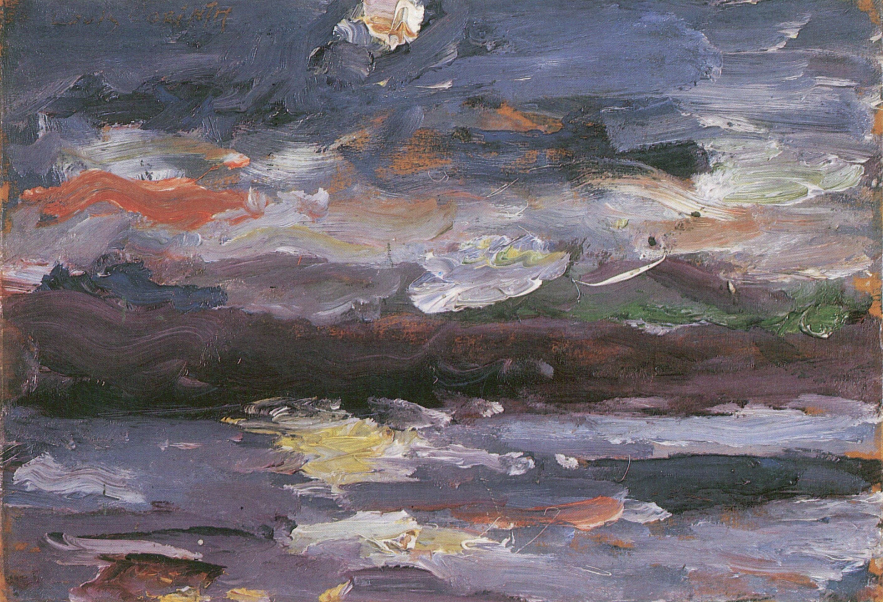 Walchensee, Mondnacht - Lovis Corinth
