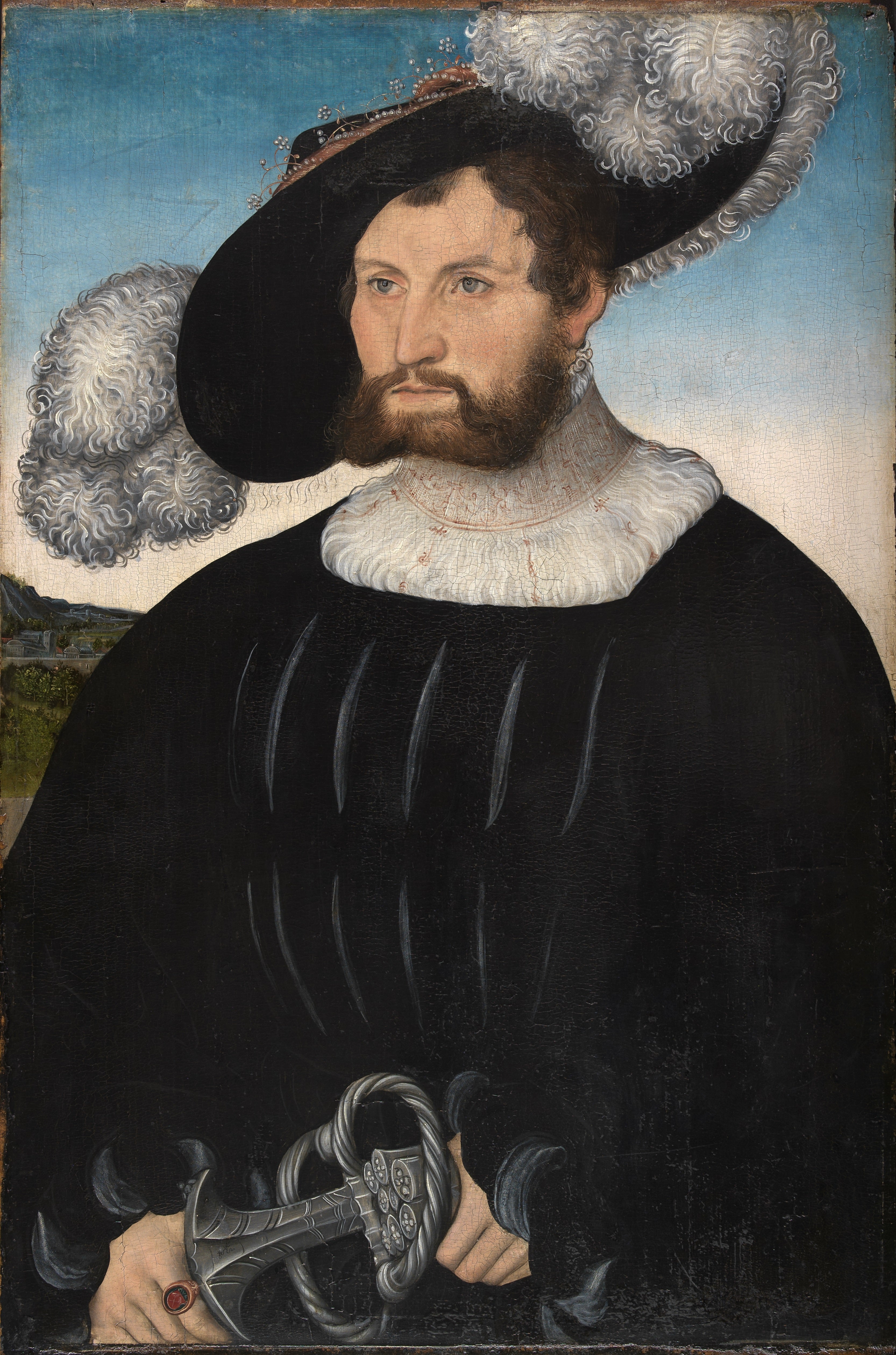 Portrait de A. de Rechenberg - Lucas Cranach the Elder