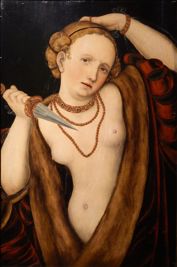 Lucrèce - Lucas Cranach the Elder