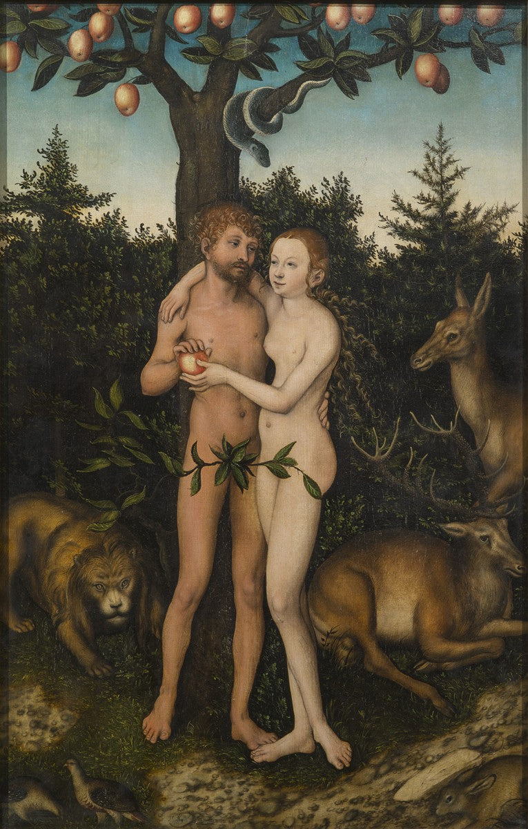 Adam et Ève - Lucas Cranach the Elder