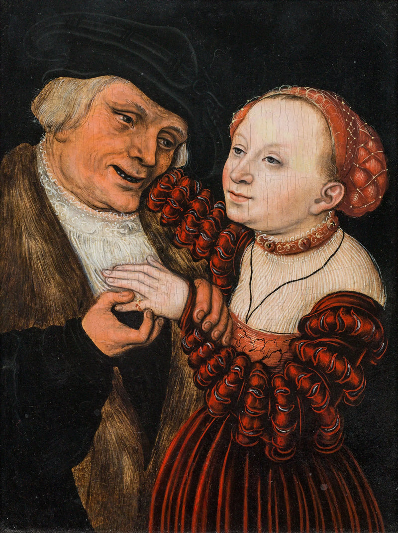 Uyumsuz Aşıklar - Lucas Cranach the Elder